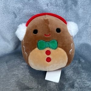 4.5" Holiday Mystery Capsule Squishmallow Jordan The Gingerbread Man